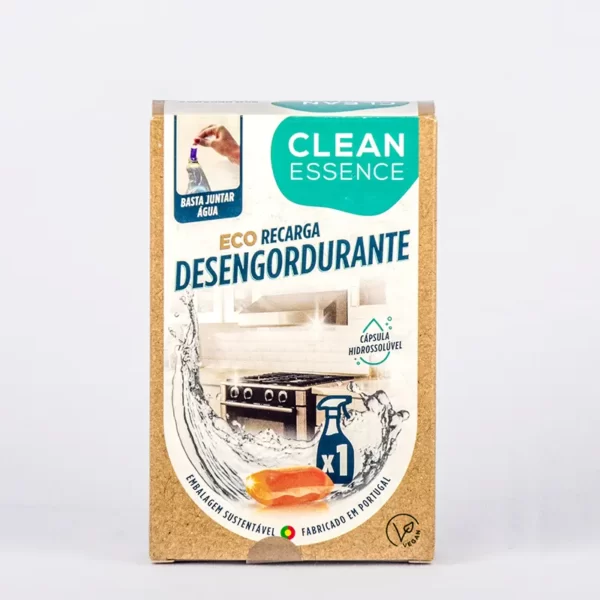 recarga desengordurante clean essence (frente)